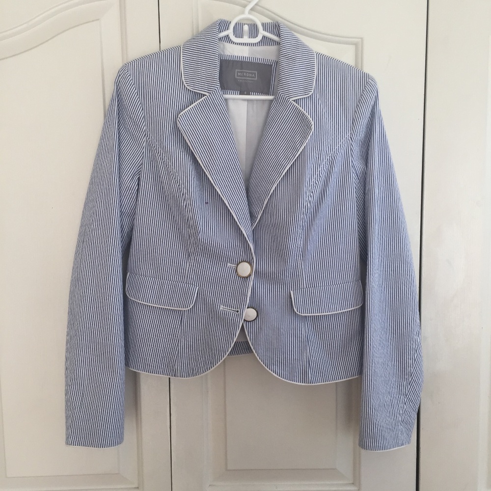 Merona Seersucker Blazer